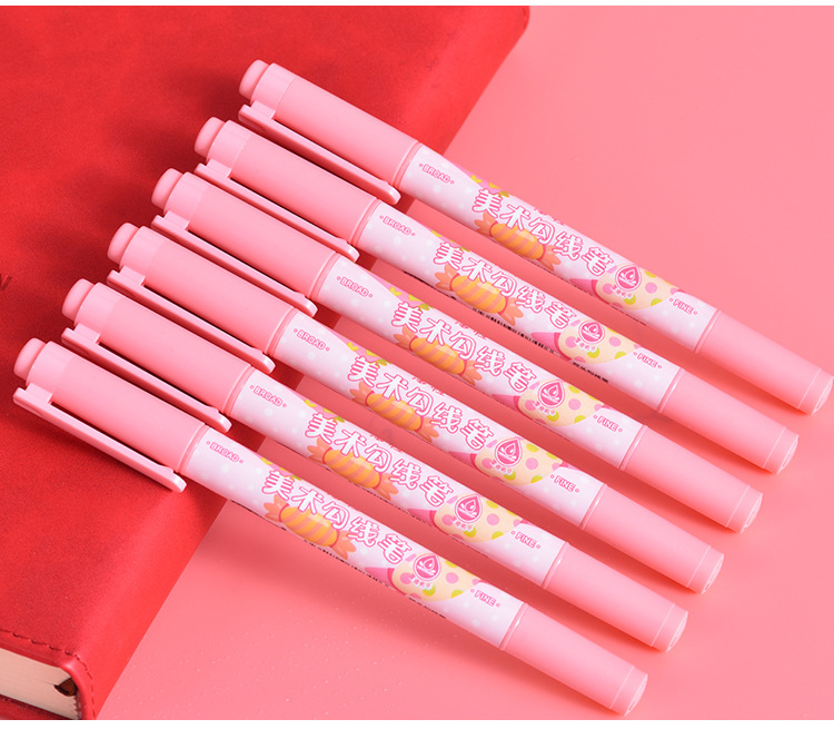 The Tianfeng 1971/1972 double-headed oil-based marker pen is suitable for various material surfaces pic 12