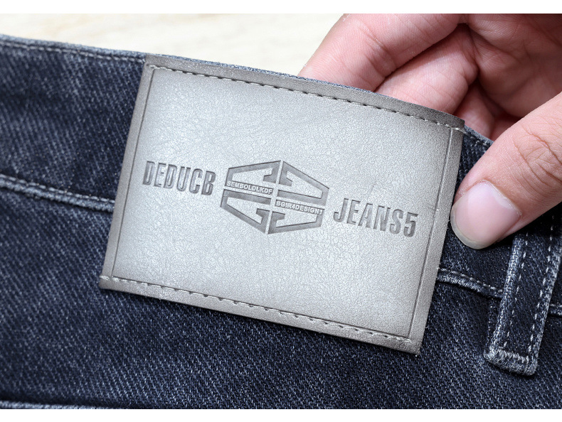 The new spring 2026 stretch jeans for men are loose, comfortable, straight-leg, durable and casual long pants pic 19