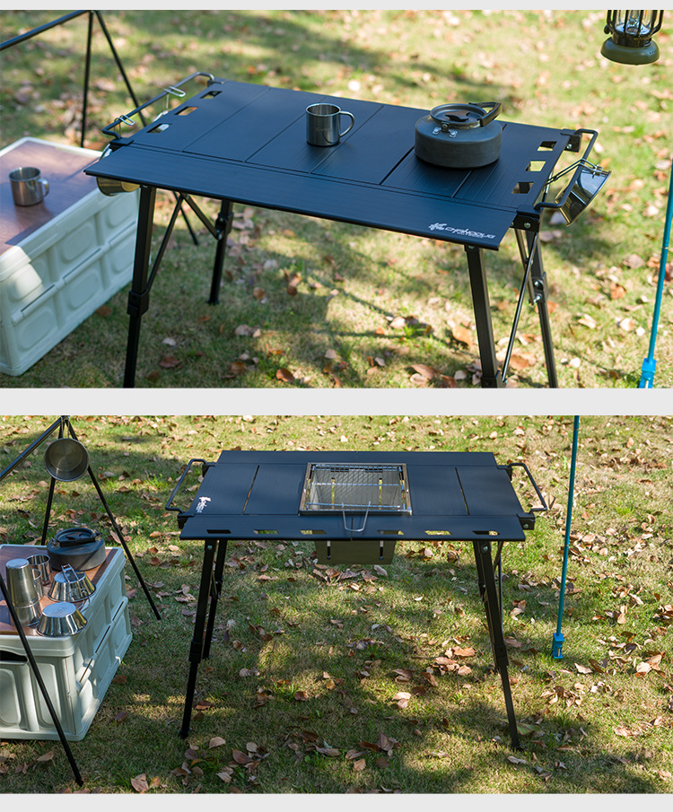 户外露营igt桌子战术桌 轻量化igt多功能桌 露营便携多组合折叠桌详情7