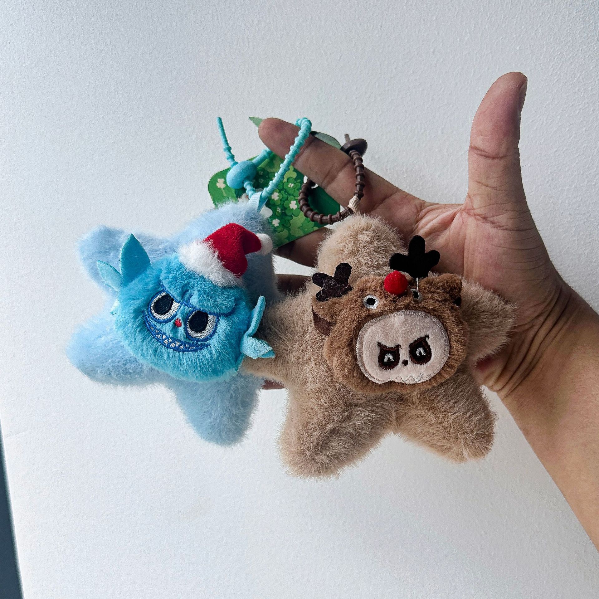 网红可爱萌星星精灵挂件毛绒玩具挂件小猴子包包挂饰钥匙扣玩偶详情4