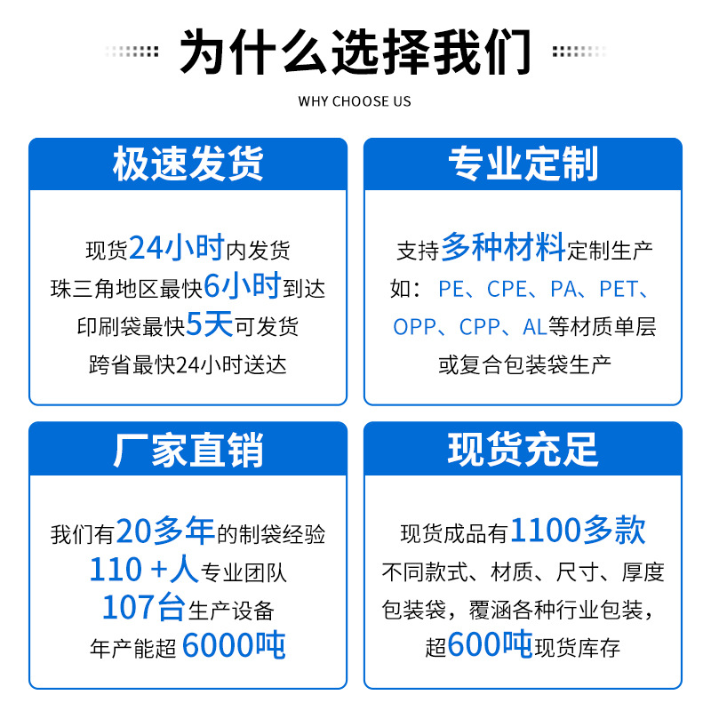 定制大号透明pe平口袋印刷内衬薄膜袋加厚高压薄膜袋定做内膜袋详情2