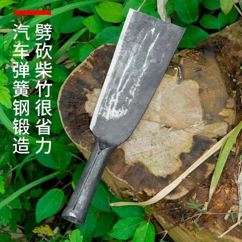 柴刀农用镰刀蔑竹弯刀家用劈柴砍树户外开路开山砍柴刀详情2