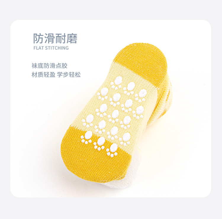 Cross-border exclusive baby socks, spring and autumn thin floor socks, cartoon doll socks with built-in bells, baby socks, and walking socks pic 10