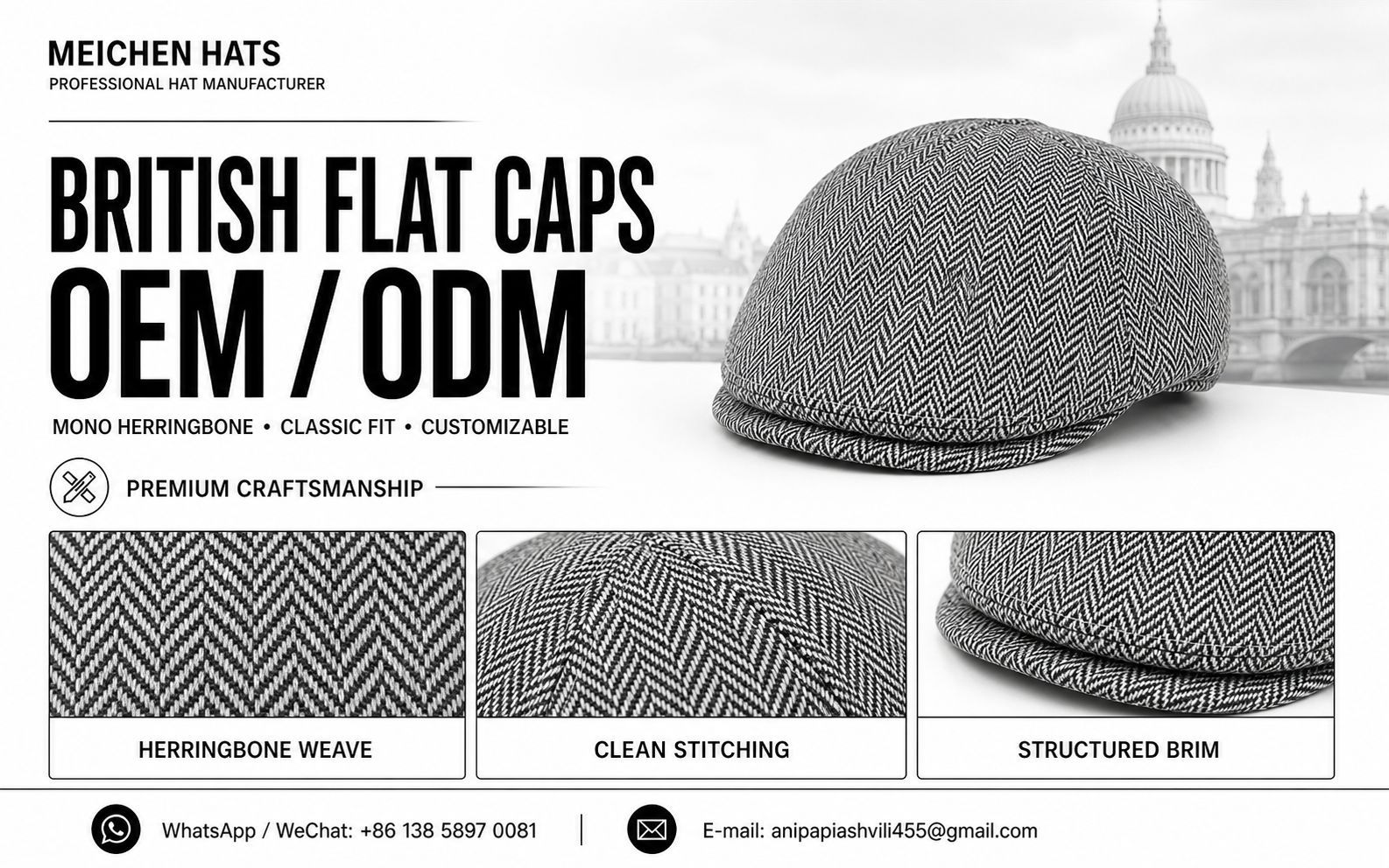 Amazon Men's autumn and winter European and American classic British berets, retro front hats, warm baseball caps, cross-border trade pic 8