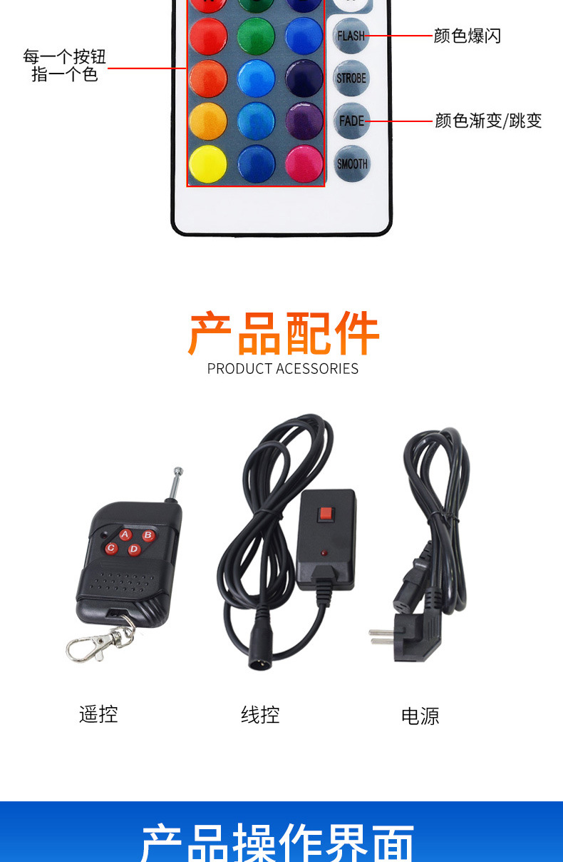 厂家热销无线遥控小型便携1500w恒温舞台喷雾机婚庆活动烟雾制造器 酒吧聚会大型dj活动氛围营造烟雾机详情9