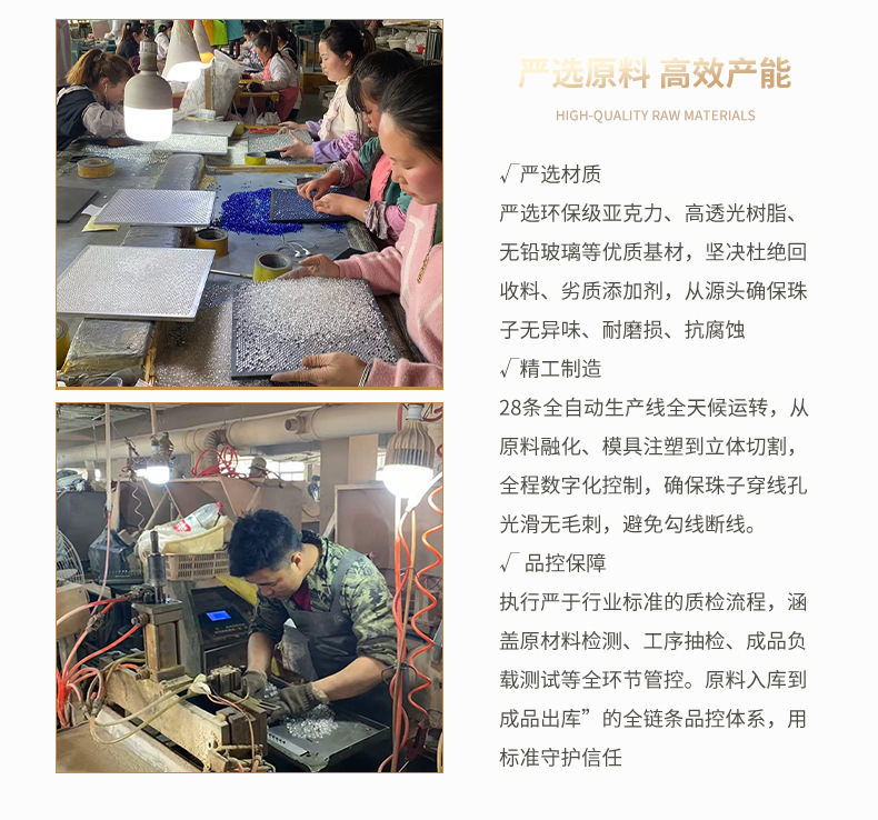 保色锆石镂空球铜镀厚银18K真金隔珠圆珠diy手链项链串珠饰品配件详情8