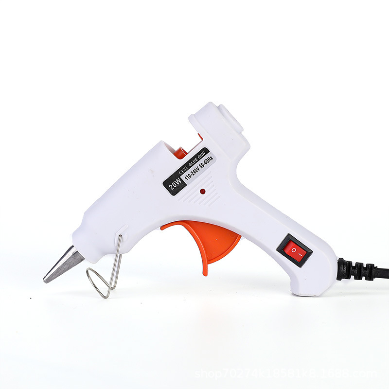 Hot melt glue gun, handmade household hot melt glue gun, glue stick, 20W/7mm hot melt strip, plastic welding gun, hot melt glue gun pic 9