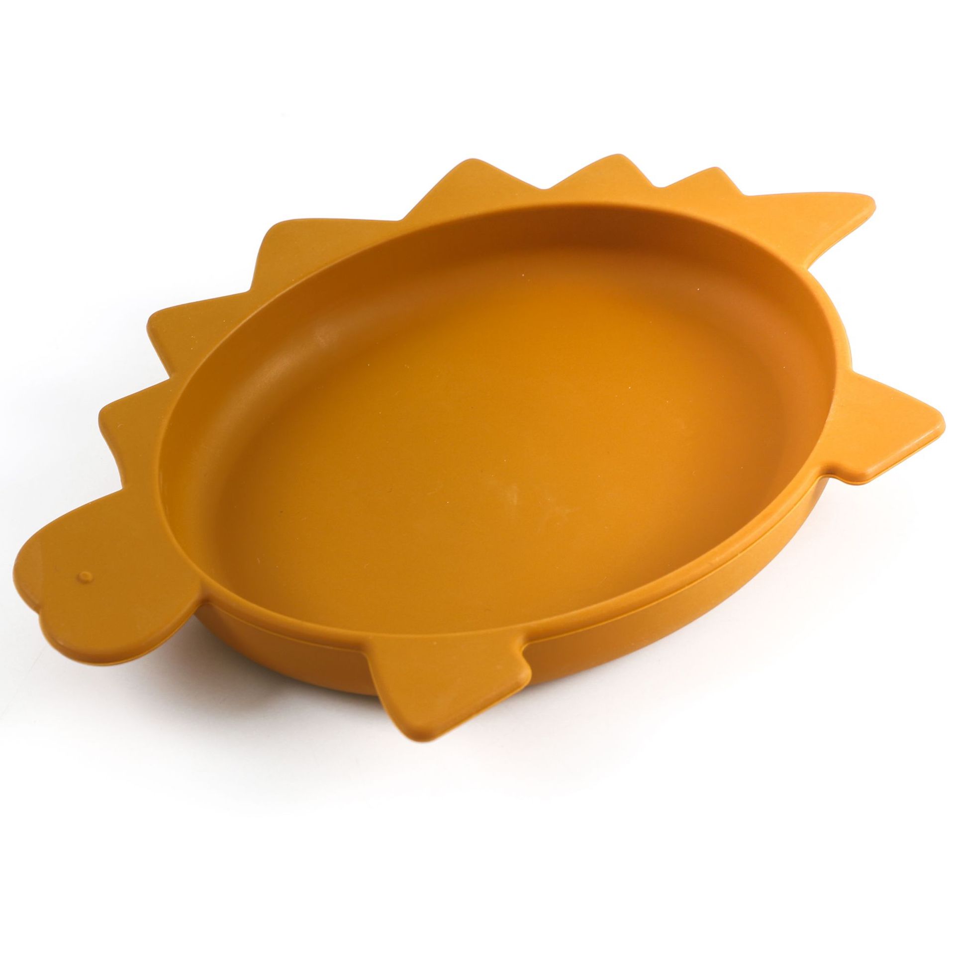 「母婴好物」宝宝喂养硅胶餐具套装 恐龙碗盘勺套装 宝宝辅食详情6