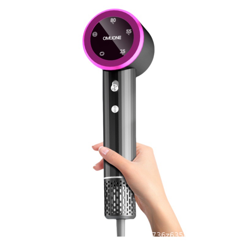 一件代发屏幕显示大功率台湾跨境电商负水离子恒温吹风机高速风筒详情1