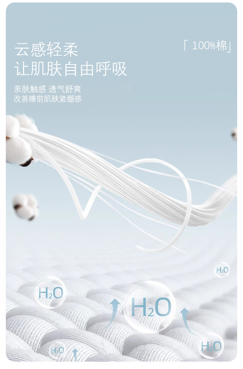 A类抗菌100%纯棉睡衣女士春秋季女款长袖开衫四季可外穿家居服女详情8