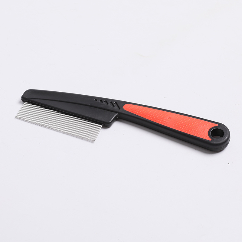 Cross-border pet combs, dog flea combs, cat flea removal combs, plastic close-toothed combs, steel needle combs, cleaning supplies pic 16