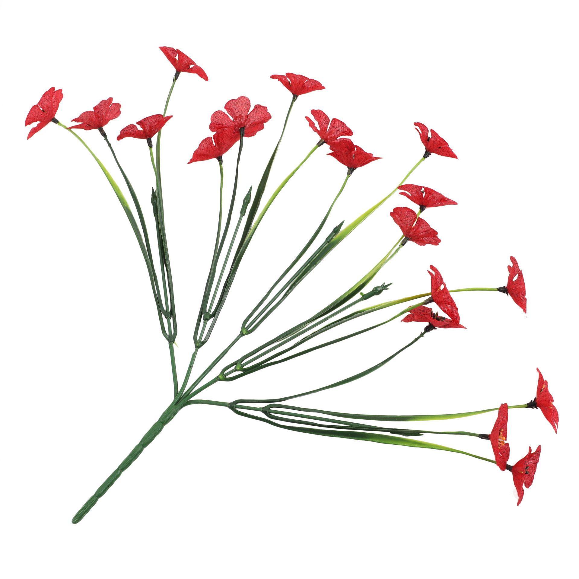 跨境仿真花春草紫罗兰塑料假花植物绿植家居婚庆装饰户外摆件批发详情8