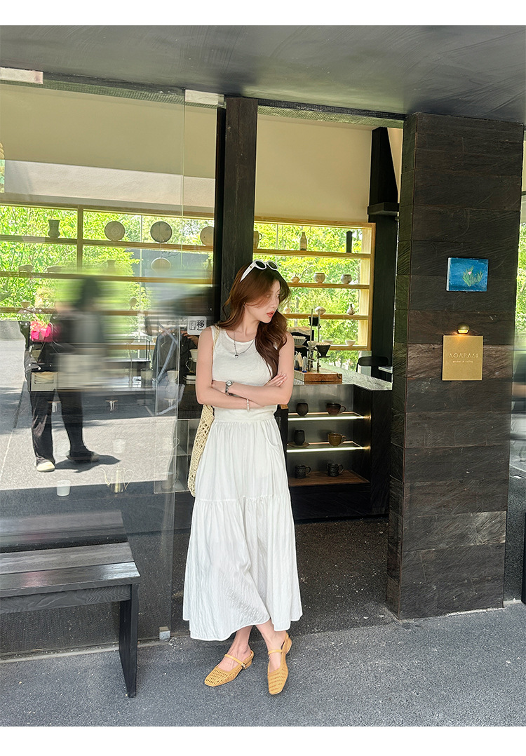 2025夏季新款镂空包头半拖鞋女夏季外穿休闲编织凉拖鞋沙滩女鞋详情23