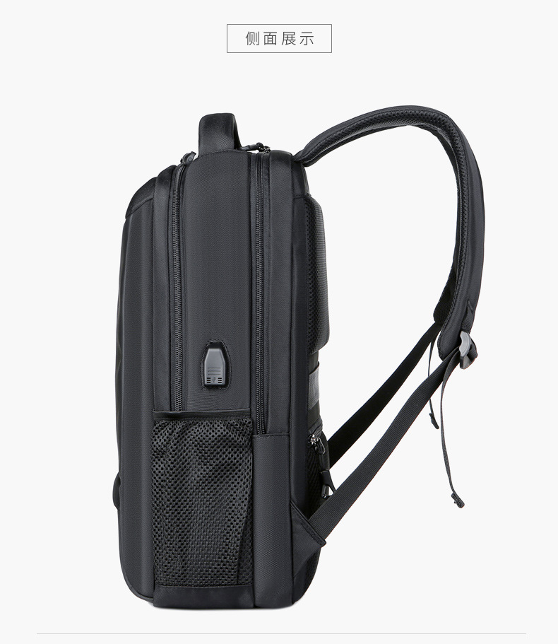 双肩背包跨境大容量电脑背包男多功能背包厂家批发可印logo双肩包详情18