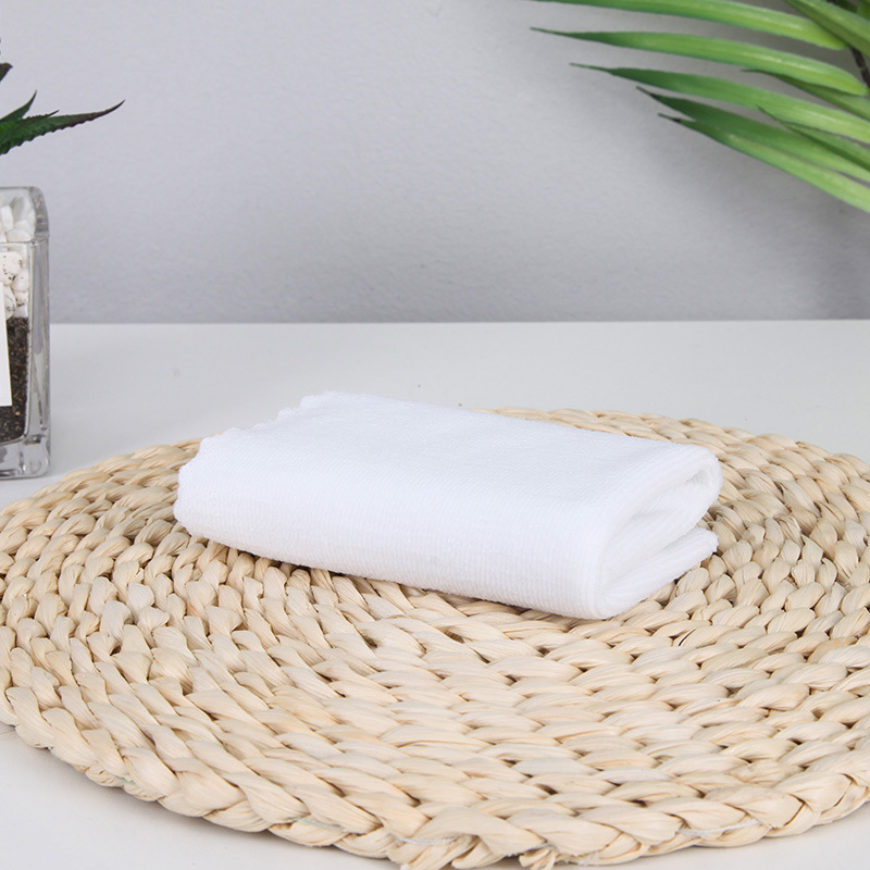 酒店一次性小毛巾餐厅擦手巾四方不掉毛吸水清洁手帕抹布吸水快详情5