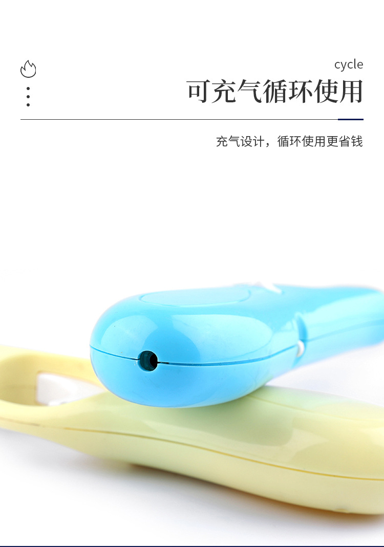 厂家直供家用厨房煤气灶明火打火机纯色塑料户外生火点火器火棒详情6