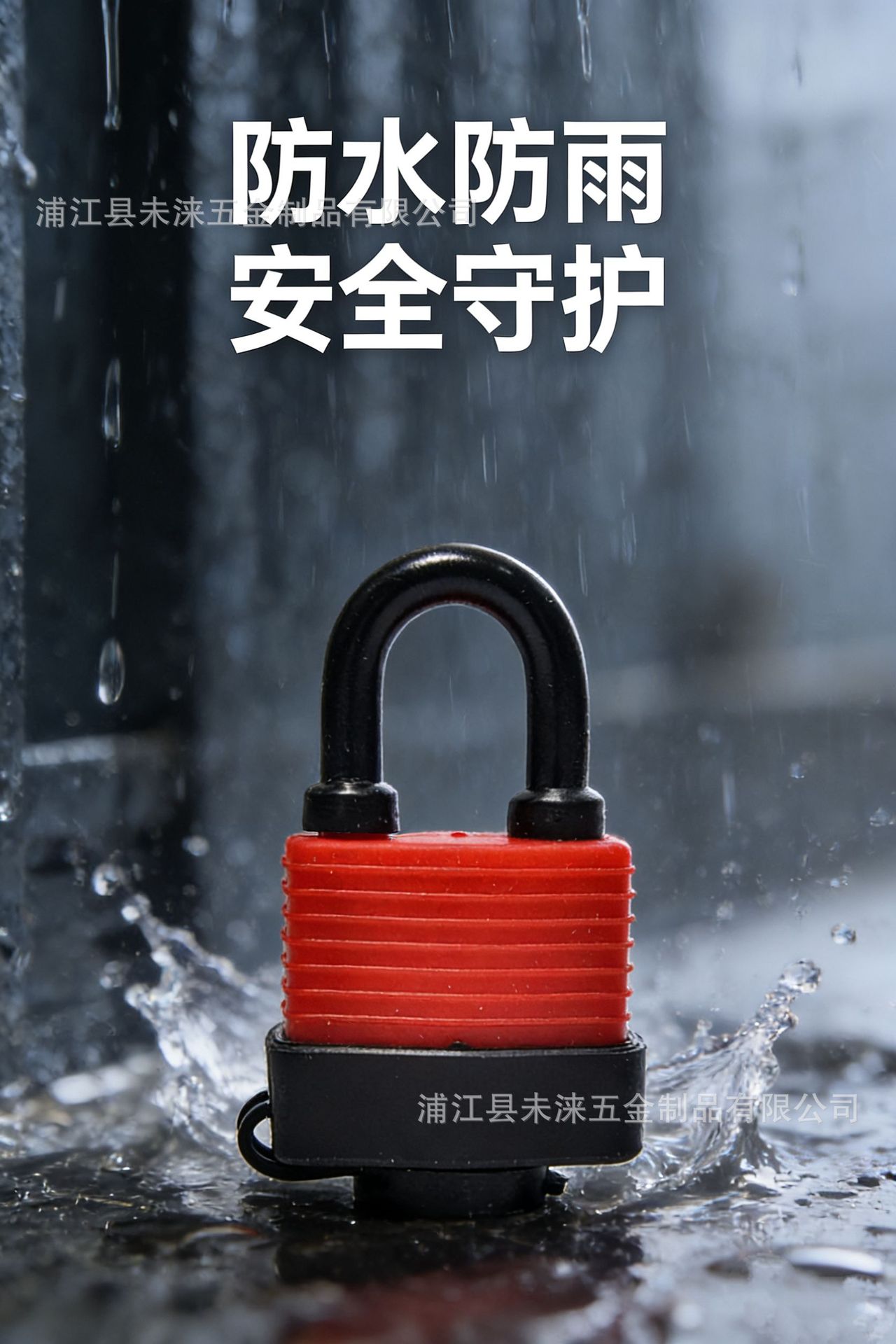 Factory direct sales: Outdoor waterproof multi-layer padlocks, outdoor anti-theft and anti-rust lock heads, locks, door locks, large door locks, copper lock cores pic 2