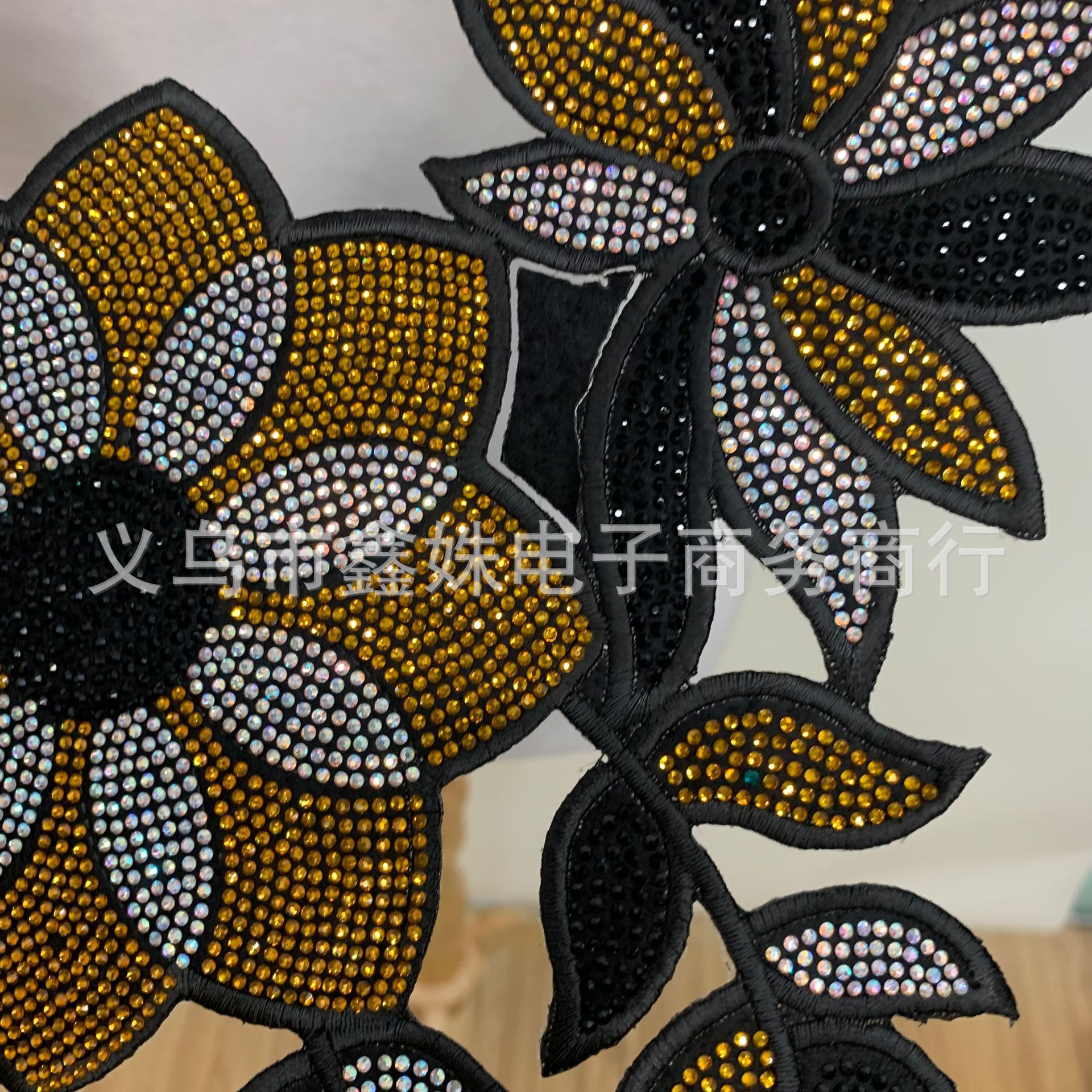 Full diamond back adhesive ironing DIY diamond-encrusted colored diamond shiny collar decoration fake collar collar accessories and auxiliary materials pic 23