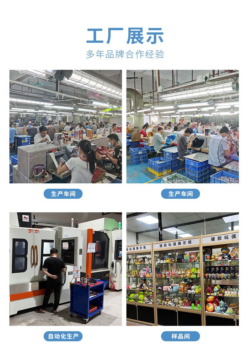 PVC公仔定制滴胶公仔盲盒手办定做树脂摆件潮玩盲盒公仔企业IP订详情5