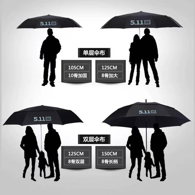 511 Umbrella: Super Large Fully automatic umbrella, UV protection, Sunshade, Double-layer rain and sun protection, wind-resistant and sun-proof umbrella pic 17