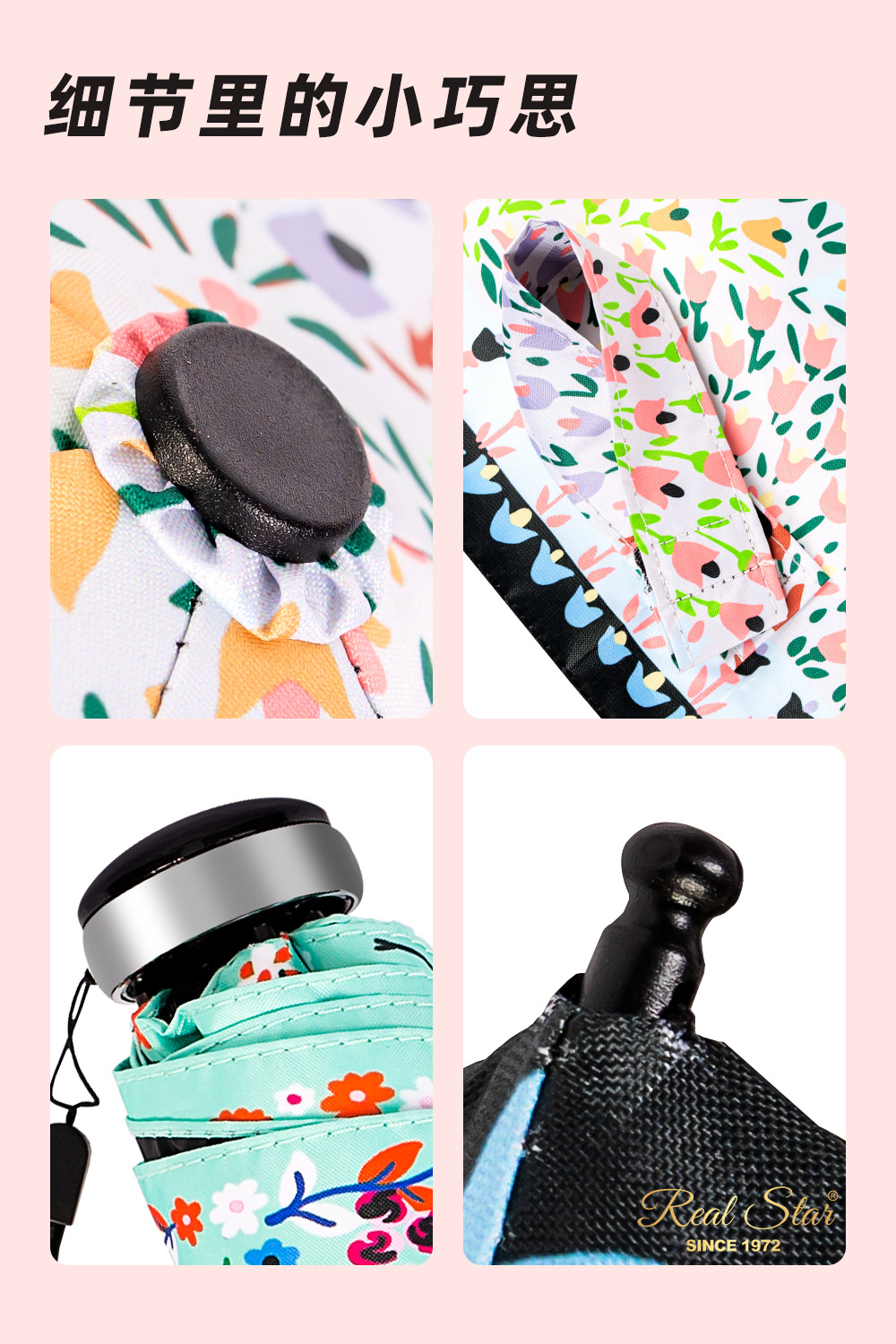 50% off new transparent shell umbrella creative souvenir gift, sun protection umbrella, full-color painted umbrella with Chinese trend pic 11