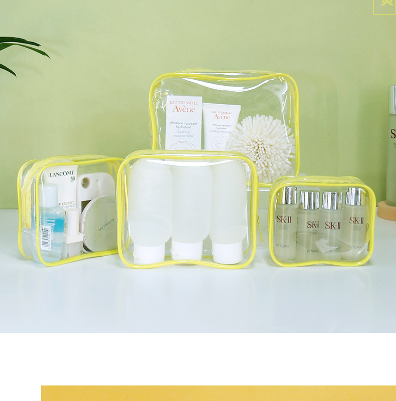 新款化妆包高颜值收纳袋专用大容量防水旅行收纳包透明洗漱包便携详情22