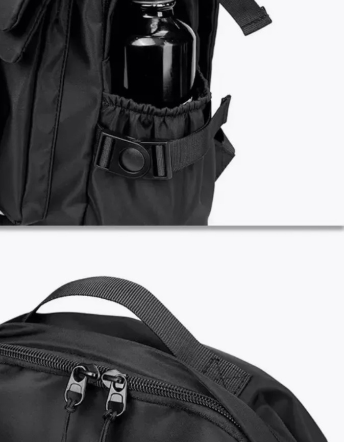 新款双肩背包男户外大容量学生书包可定LOGO轻便摄影包潮牌旅行包详情43