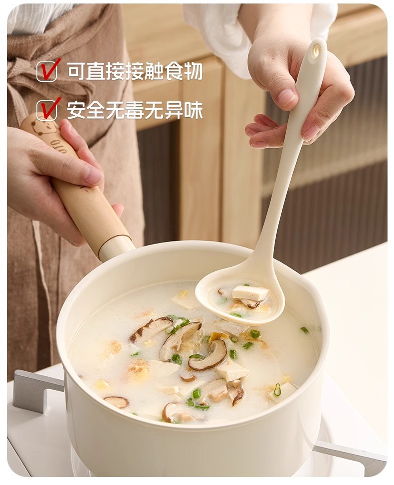 锅铲迷你硅胶铲小号婴儿宝宝辅食工具汤勺家用不粘锅炒菜铲子厨具详情6