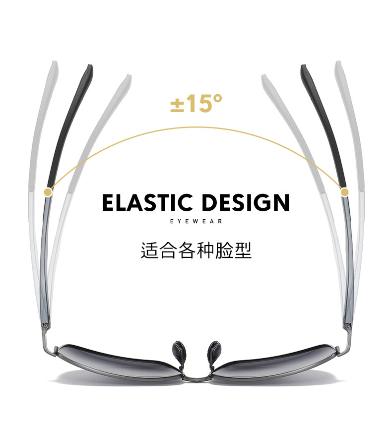 新款偏光出游驾驶遮阳墨镜1065欧美百搭男士时尚炫彩太阳眼镜批发详情5