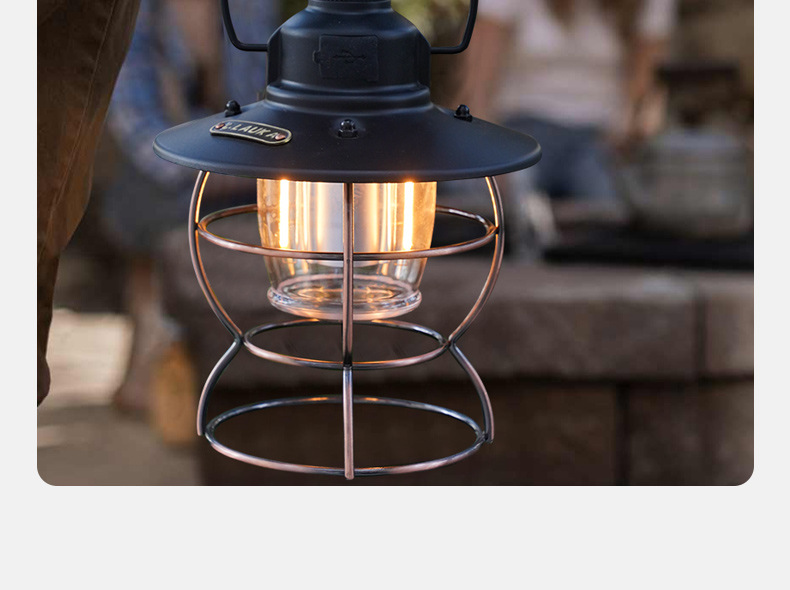 Cross-border outdoor camping lamp, led portable tent lamp, multi-functional charging portable camp lighting, horse lamp, camping lamp pic 4