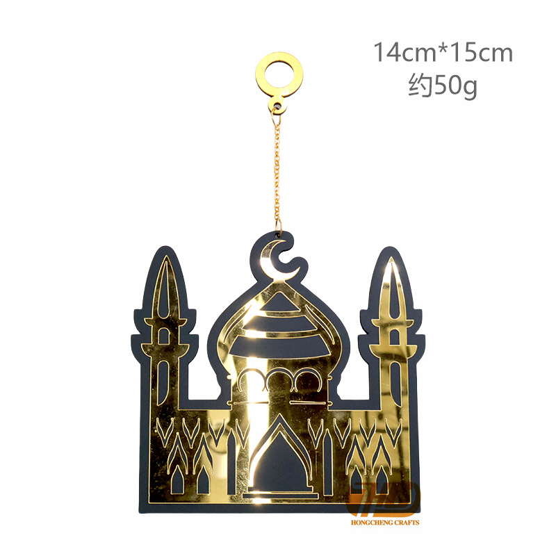 创意Umrah木质亚克力镜面装饰用品家居装饰墙上壁挂饰跨境工厂店详情2