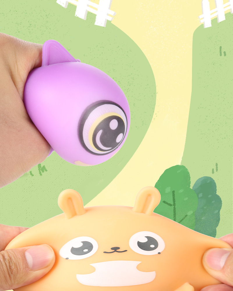 Cute animal pinching fun toys, pinching balls, stress-relieving and venting, small gifts for students, rewards and small gifts wholesale pic 8