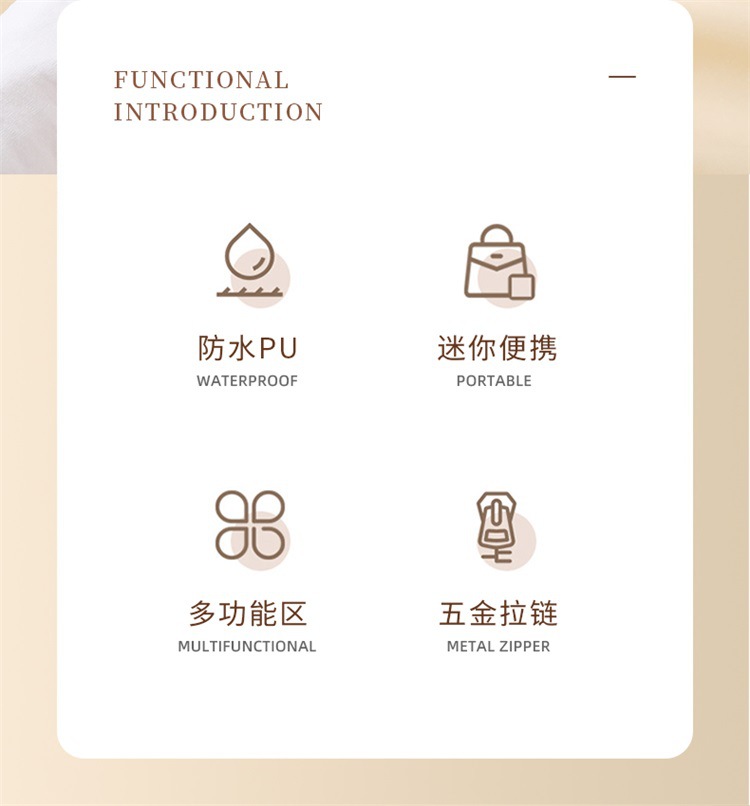 Multi-functional portable, exquisite and small jewelry box, travel bracelet, stud earrings, bedroom desktop new storage box pic 3