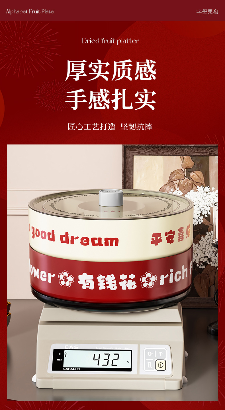 Acrylic millet bar special storage box, transparent dust-proof box, multi-layer classification storage pic 10