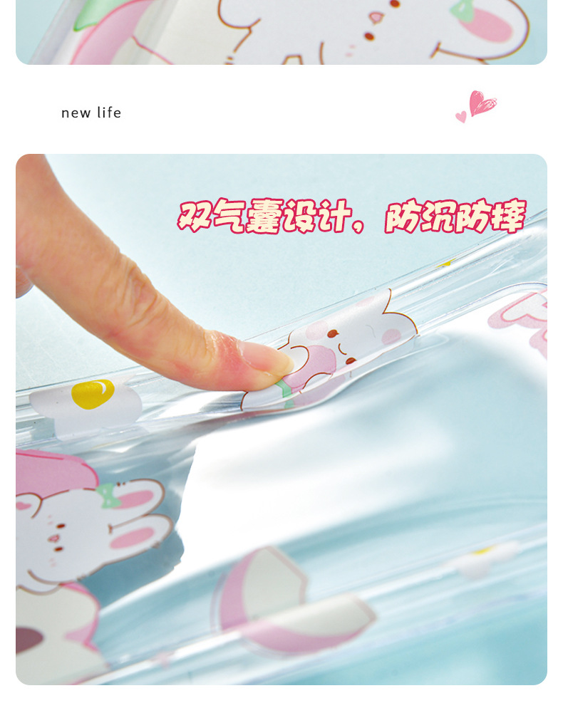 Customized LOGO cartoon lanyard phone waterproof bag, beach swimming touch screen phone diving case airbag waterproof bag pic 15