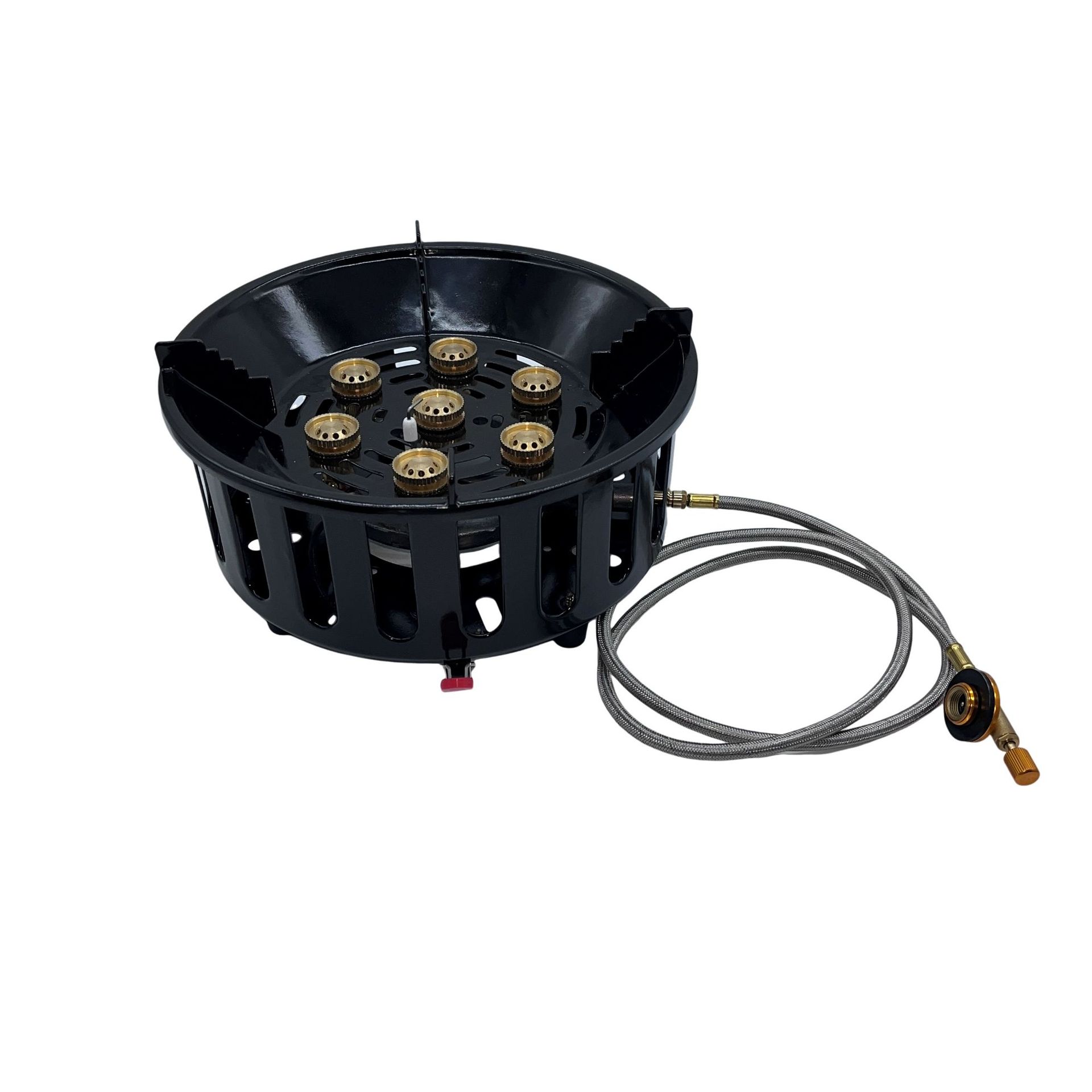 户外七星灶猛火炉头防风露营卡式炉燃气煤气灶便携式野外炊具定制详情3