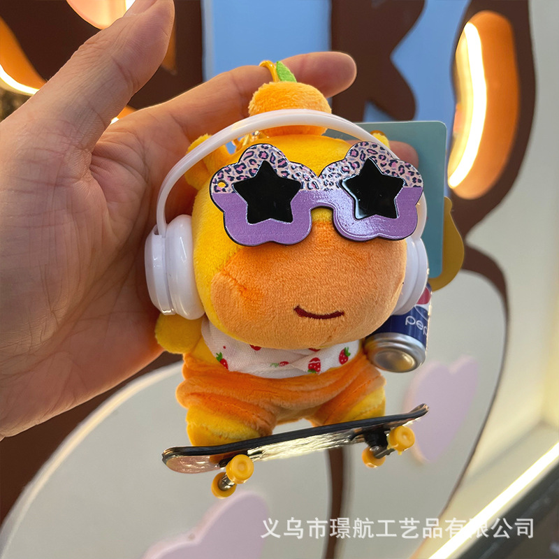 【 Authentic 】 Original secondary costume water Dolphin Lulu plush doll bag Pendant, Little Red Book Internet celebrity doll pic 4