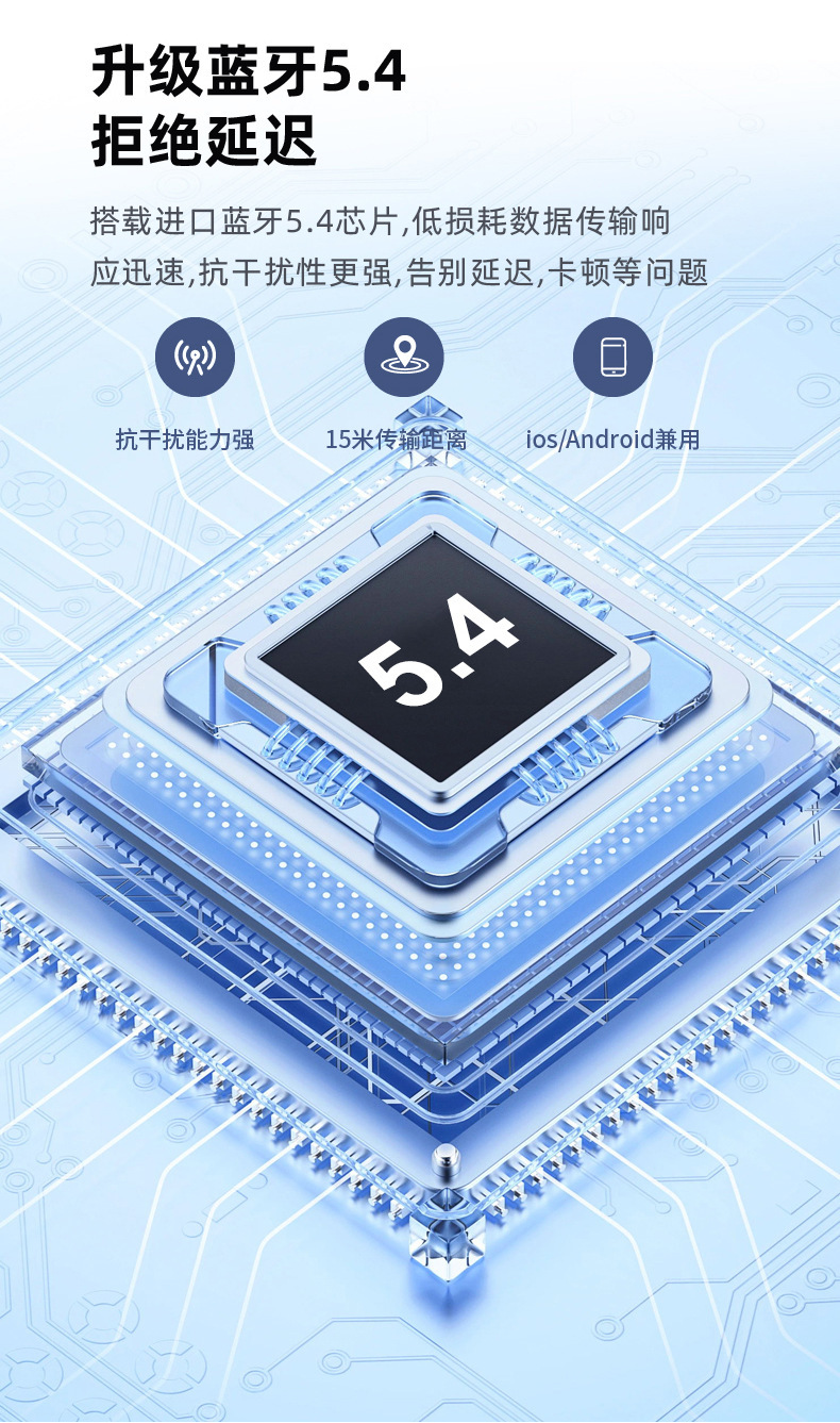 无线蓝牙耳机pro80新款跨境TWS贴耳式私模耳机2026新款长续航批发详情5