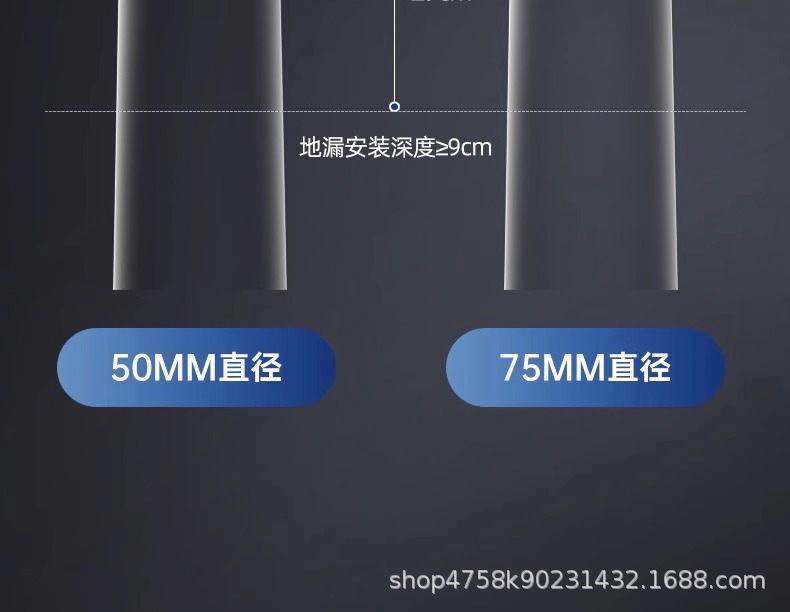 不锈钢密封防臭地漏卫生间下水道地漏厨房浴室洗衣机排水方形地漏详情20