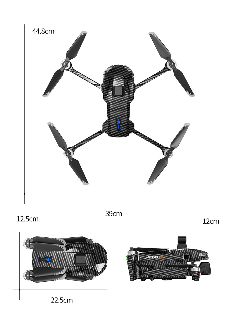 The AE60 high-definition aerial photography, digital image transmission, airdrop, automatic return, GPS advanced remote control aircraft with touch screen pic 19