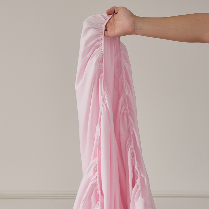 Single-piece quilt cover, pure cotton long-staple cotton bed sheet, bed cap, oversized quilt cover, skin-friendly single and double solid color bedding pic 103