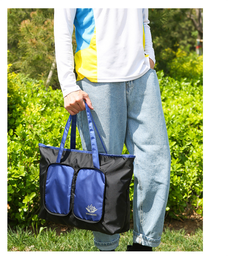 Yitu Warner Heim storage Bag, large-capacity hand-held outdoor picnic bag, cross-border single-shoulder travel bag, fitness bag, luggage bag pic 13