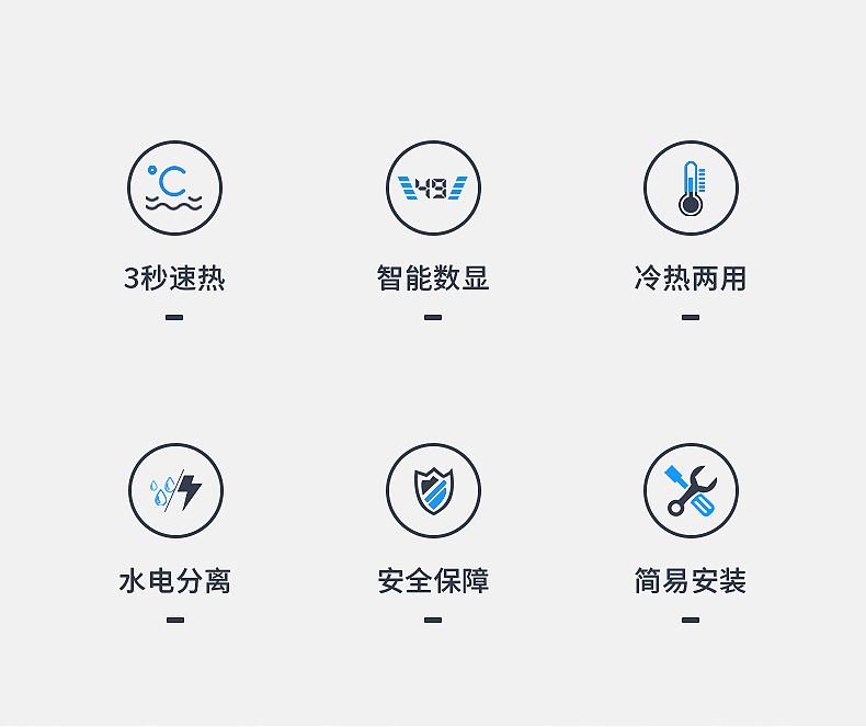 家用电热水龙头数显快速加热水龙头即热式厨房三秒速热小厨宝跨境详情7