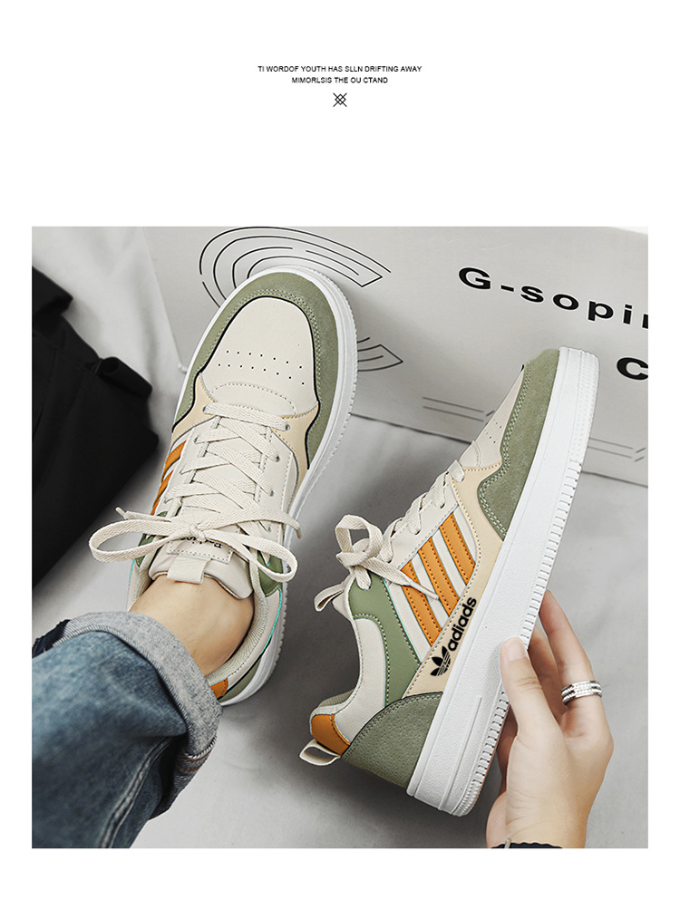 阿迪断码男鞋开车暴帅板鞋2025秋冬季爆款休闲百搭潮流透气小白鞋详情15