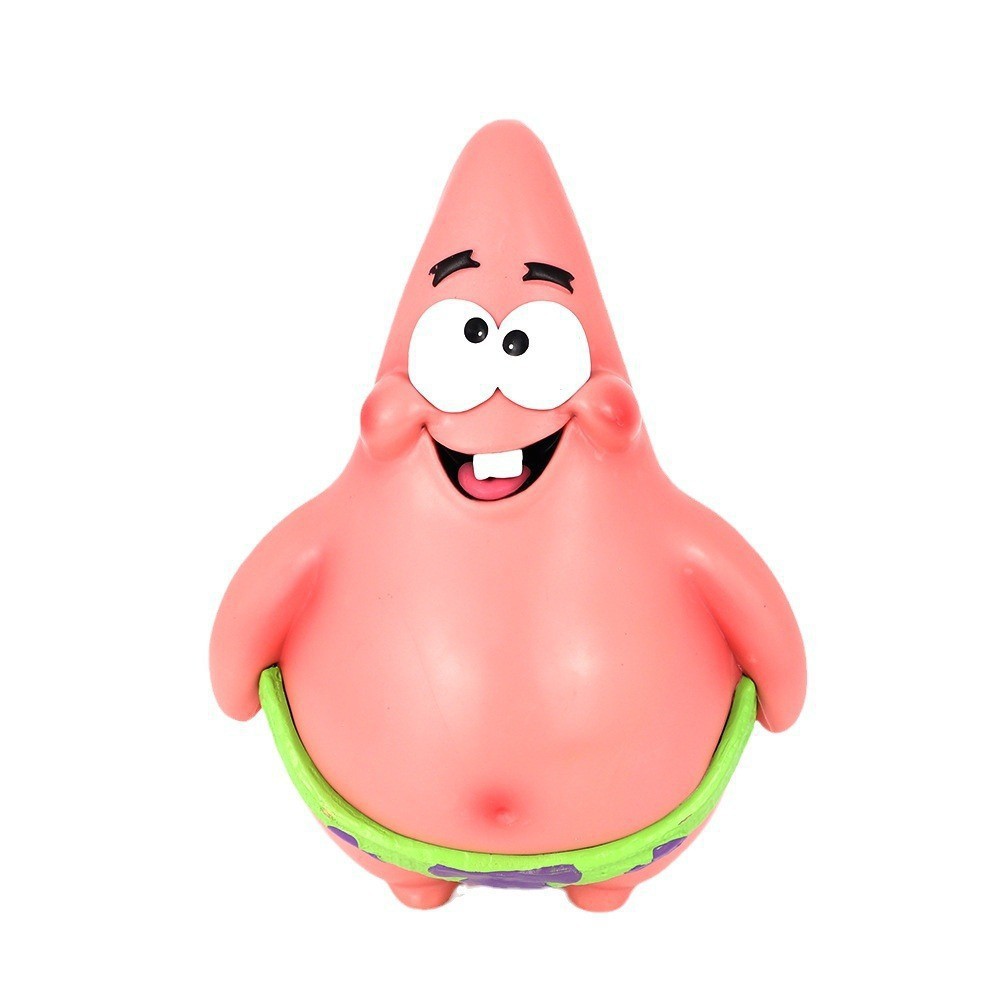 跨境好朋友派大星手办搞笑网红可爱车载生日礼物模型笔筒摆件卡通详情4