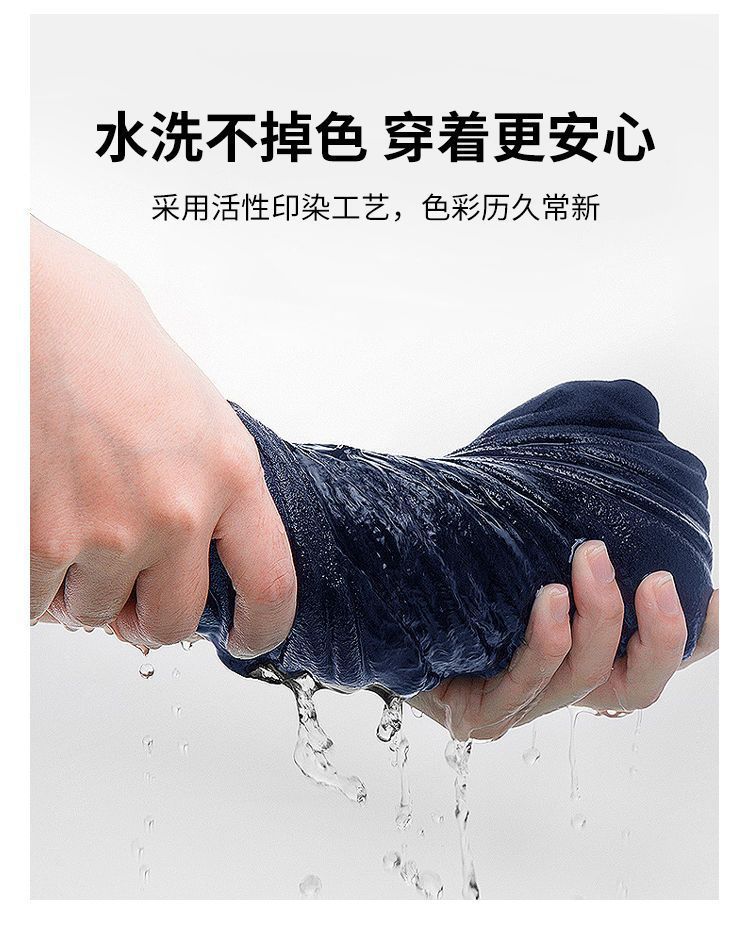 运动裤子藏青色女秋季两条杠小学初高中学生加绒加厚男二条杠校裤详情7