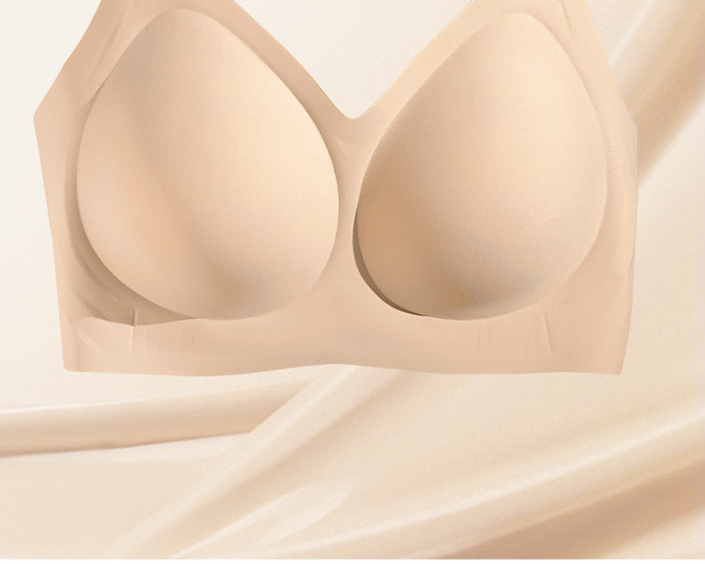 Full-cup, form-slimming, seamless lingerie for women, no underwire, tapering breasts, anti-sagging, lifting, soft support bra pic 11