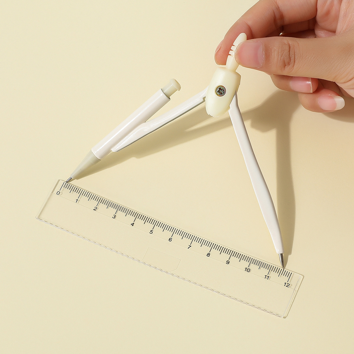 Student compass sets, ruler sets, drawing tools, metal drawing instruments, examination and study stationery supplies pic 20