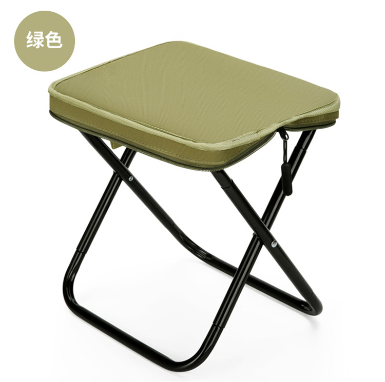 折叠椅排队等车折叠凳迷你小马扎野营钓鱼凳旅游休闲笔袋椅便携详情25
