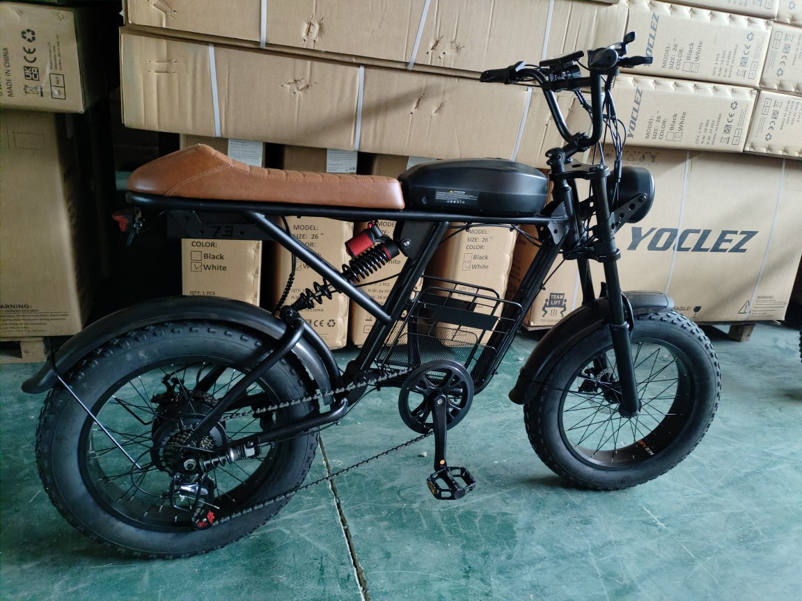 Dirt bike520 Electric-assisted snow and beach Bike SUPER73 electric Motorcycle Fat Tire electric bike pic 2